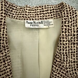 Anne Klein Silk Blouse